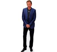 Johnny Hallyday (Blue Blazer) a grandezza naturale