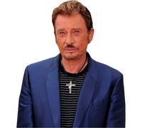 Johnny Hallyday (Blue Blazer) Half Body Buddy Cutout