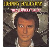 JOHNNY HALLYDAY - hey lovely lady 45 rpm single