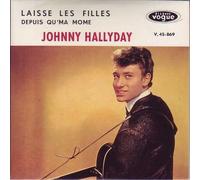 Johnny HALLYDAY - Laisse les filles 2-track Ltd ed reissue CARD SLEEVE CD SINGLE