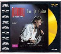 Johnny Hallyday - Que Je t'aime (CD Video Single, 1988)