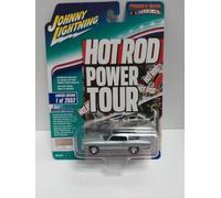 Johnny Lightning 1:64 Hot Rod Power Tour 1970 Chevy Monte Carlo Cortez Silver