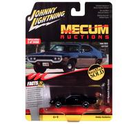Johnny Lightning 1:64 Mecum Auctions 1971 Plymouth Road Runner Nero - JLSP377