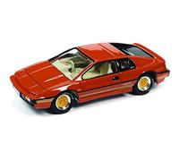 Johnny Lightning 1980 Lotus Turbo Esprit S3 Arancione Metallizzato con Strisce James Bond 007 "solo per i tuoi occhi (1981) Film Pop Culture 2022 Release 1 1/64 Modellino pressofuso Auto