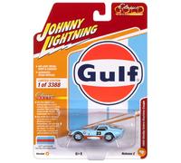 Johnny Lightning Classico Oro 1965 Shelby Daytona Gulf ( Luce Blu W/Arancione