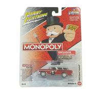 Johnny Lightning Monopoly 1955 Chevy Nomad E Token 1/64 Scala Pop Culture Nuovo
