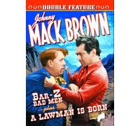 Johnny Mack Brown Double Feature: Bar-Z Bad Men (1937) / A Lawman Is Born (DVD)