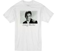 Johnny Mathis Album Music Misty Singer Retro T-Shirt White White L