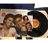 Johnny Mathis And Deniece Williams - That's What Friends Are For (SIGNED AUTOGRAPH WITH COA)-LP