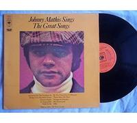 JOHNNY MATHIS - GREAT SONGS LP (VINYL ALBUM) UK CBS 1974