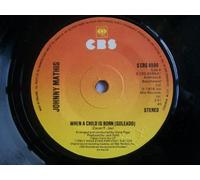 Johnny Mathis - Mathis, Johnny When A Child Is Born 7" CBS SCBS4599 EX 1976