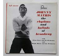 JOHNNY MATHIS - RHYTHMS AND BALLADS OF BROADWAY LP UK FONTANA