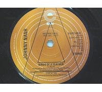 Johnny Nash - Johnny Nash Birds Of A Feather 7" Epic SEPC4931 EX 1976 demo, there is stamp on side two label.