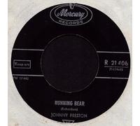 Johnny Preston Running Bear / My Heart Knows Original 45 rpm 7 inch Vinyl Record
