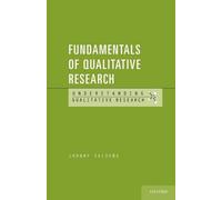 Johnny Saldana Fundamentals of Qualitative Research (Tascabile)