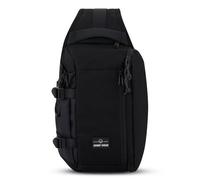 Johnny Urban Slingbag Donna Uomo Nero - Charlie - Borsa a Tracolla Crossbody Travel Escursionismo Viaggio - Materiale Resistente e Durevole - Scompartimento per Bottiglia d'Acqua