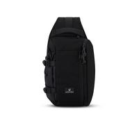 Johnny Urban Slingbag Donna Uomo Nero - Charlie - Borsa a Tracolla Crossbody Travel Escursionismo Viaggio - Materiale Resistente e Durevole - Scompartimento per Bottiglia d'Acqua