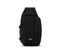 Johnny Urban Slingbag Donna Uomo Nero - Charlie - Borsa a Tracolla Crossbody Travel Escursionismo Viaggio - Materiale Resistente e Durevole - Scompartimento per Bottiglia d'Acqua