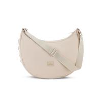 Johnny Urban Borsa a Tracolla Donna Uomo Beige - Kaia Large - Borsetta Mezzaluna - Nylon Puffer Moon Bag - Borse a Spalla Elegante e Casual - Regolabile Marsupio alla Moda - Impermeabile