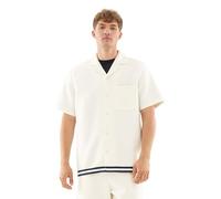 Johnny Urban Camicia a Maniche Corte Uomo Bianco - Parker - Camicia Oversize a Manica Corta con Taschino sul Petto - Casual Shirt per Estate, Spiaggia, Festival - 260 GSM - Colore Unico