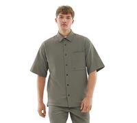 Johnny Urban Camicia a Maniche Corte Uomo Verde - Mason - Camicia Oversize a Manica Corta con Taschino sul Petto - Casual Shirt per Estate, Spiaggia, Festival - 240 gsm - Colore Unico