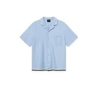 Johnny Urban Camicia 'Parker' blu cielo / nero / bianco Uomo Johnny Urban XXL blu cielo / nero / bianco