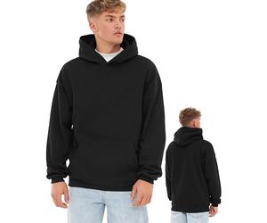 Johnny Urban Felpa Uomo & Donna Nero - Cody - Felpe con Cappuccio - Hoodie Oversized - Pullover in Jersey Leggera - Hooded Sweatshirt a Tinta Unita con Tessuto Pesante