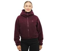Johnny Urban Giacca Corta in Pile da Donna - Nova - Cropped Teddy Fleece Jacket - Felpa in Pile con Zip e Cappuccio Alto - Abbigliamento Caldo per Autunno e Inverno
