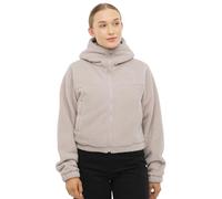 Johnny Urban Giacca Corta in Pile da Donna - Nova - Cropped Teddy Fleece Jacket - Felpa in Pile con Zip e Cappuccio Alto - Abbigliamento Caldo per Autunno e Inverno