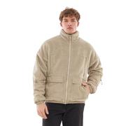 Johnny Urban Giacca in Pile Teddy Donna e Uomo Beige - Carson - Giacca Invernale Sherpa Unisex per l'Autunno e l'Inverno - Giubbotto Teddy - Felpa Calda con Zip