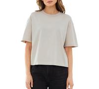 Johnny Urban Maglietta Donna e Uomo - Zoey - Crop Top di Cotone - Heavy Basic T Shirt Estivi - Collo Aderente - Classic Abbigliamento
