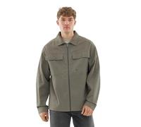 Johnny Urban Overshirt da Uomo Verde - Cameron - Giacca Oversize per Primavera & Estate - Giacca a Camicia con Zip - Camicia Casual - 100% Cotone