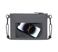 Johnny Urban Sacca Impermeabile Grigio - Alfie - Sacca Stagna per Oggetti di Valore - Custodia Impermeabile per Celluare per Mare & Spiaggia - Borsa a Tracolla Subacquea - IPX6 Waterproof Dry Bag