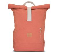 Johnny Urban Zaino Porta PC Donna e Uomo Rosso - Adam Large - Rolltop per Lavoro Viaggio Università - Scomparto per Laptop 15.6 Pollici - Idrorepellente