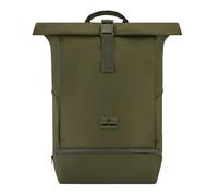 Johnny Urban Zaino Donna e Uomo Verde - Allen Large - Rolltop Zainetta per Scuola, Università, Viaggio - Scomparto per Laptop da 16 pollici - Impermeabile