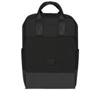 Johnny Urban Zaino Donna e Uomo Nero - Jona Large - Zaini Porta Pc 16 Pollici Per Lavoro, Viaggio, Università - Materiale Sostenibile - Idrorepellente