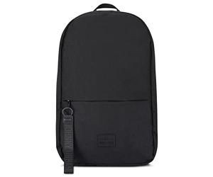 Johnny Urban Zaino Uomo e Donna Nero Milo Zainetto - Composto da Bottiglie PET Riciclate per Università, Ufficio, Scuola & Vita Quotidiana - Borsa Idrorepellente con Scomparto per Portatile