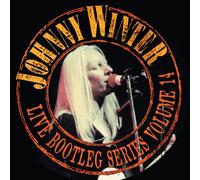 Johnny Winter Live Bootleg Series Volume 14 Metallic Gold Circular Co (Vinyl LP)