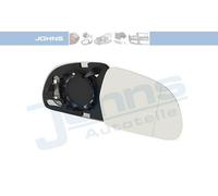 JOHNS 13 12 38-85 Vetro specchio specchio esterno per AUDI A3 Sportback (8PA) Dx