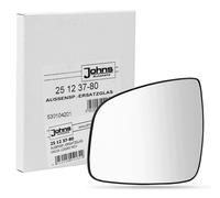 JOHNS 25 12 37-80 Vetro specchio, specchio esterno