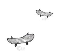 JOHNS 2x Fari Fendinebbia Faro Anti Nebbia H10 Sinistra Destra per Ford Kuga II