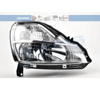 JOHNS 60 12 10-2 Faro anteriore per RENAULT MODUS / GRAND MODUS (F/JP0)