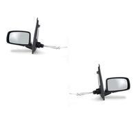 Johns, Adatto per Fiat Panda specchietto retrovisore esterno (169) 09/03-07/09 set sinistro e destro, nero