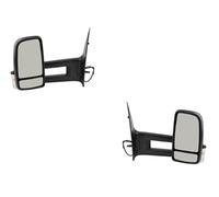 Johns, Adatto per specchietto retrovisore esterno Mercedes Sprinter (906) 05/09, set sinistro e destro, nero