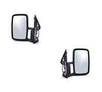 Johns, Adatto per VW LT specchietto retrovisore esterno (2D) 05/96-07/06, set sinistro e destro, nero