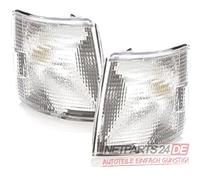 Johns, Compatibile con VW Bus e Transporter T4 Coppia di indicatori di direzione bianchi come set, anteriore sinistro e destro