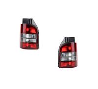 Johns, Compatibile con VW T5 con portellone posteriore, 2 luci posteriori, rosso/nero
