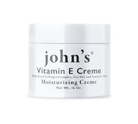 John's Crema Idratante Con Vitamina E Per Viso E Corpo 473 Ml(16 Oz) Con Complesso Di Collagene Idrolizzato Per Pelle Eccezionale E Sensibile Senza Parabeni Completamente Naturale Realizzato In Ee Uu