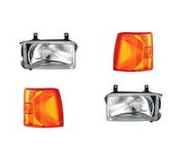 Johns, Fanale adatto per VW Transporter T4 09/90-03 H4 Set freccia sinistra destra