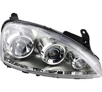 Faro Fronte Adatto A per Opel Corsa C 07/03- 12/09 Destra Con Lampadina